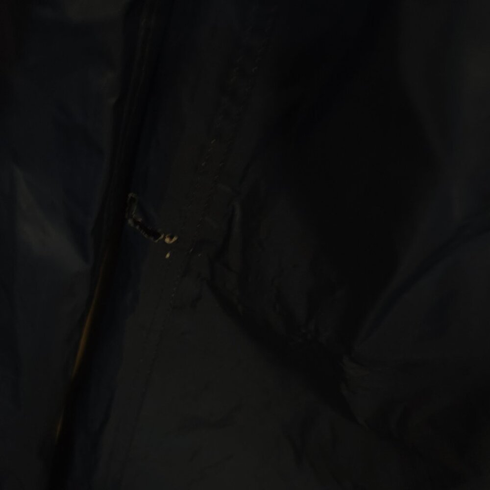 Silver Squall Long Windbreaker Outfit Size 5l Priced To Sell - Picture 9 of 9